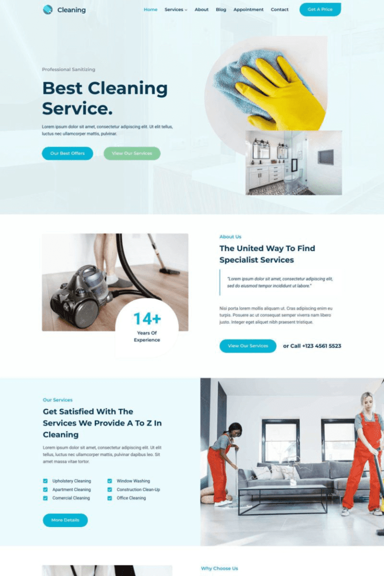 Cleaning Service Template