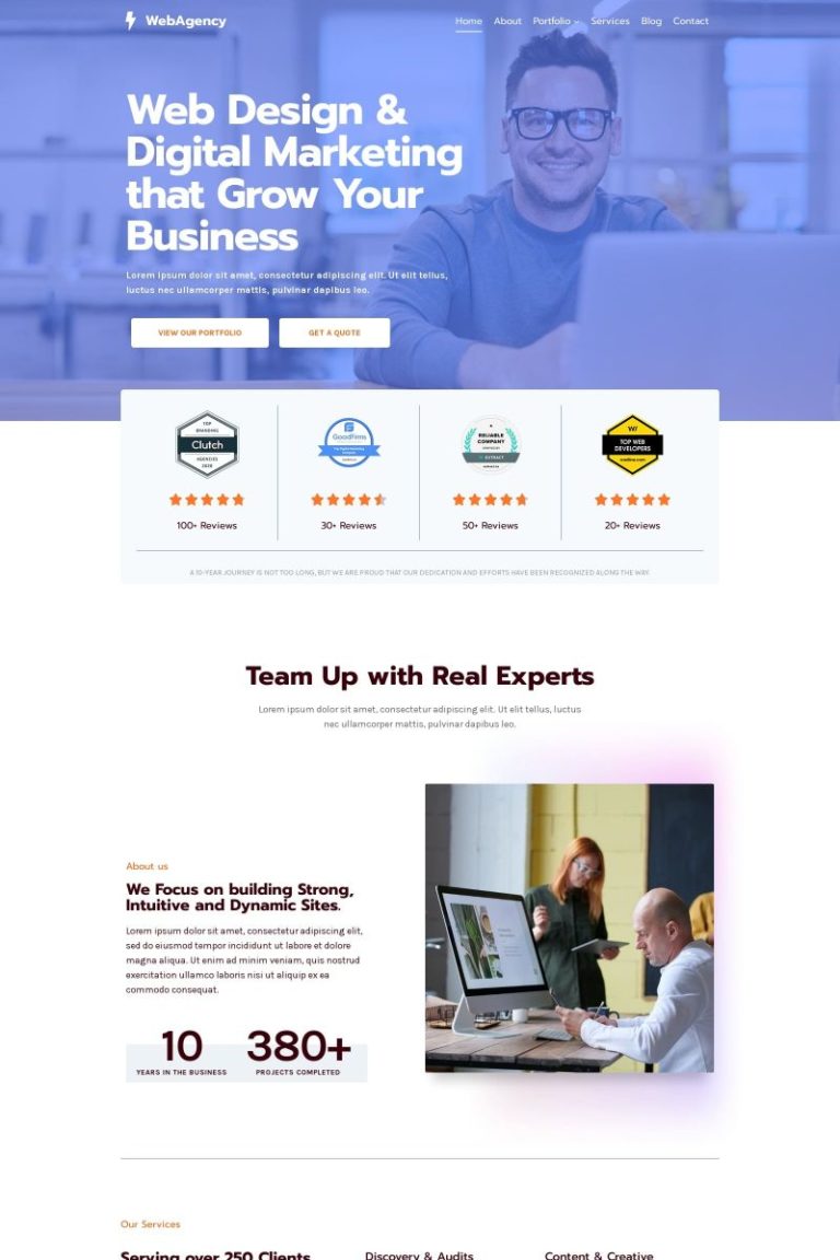 Web Agency Template