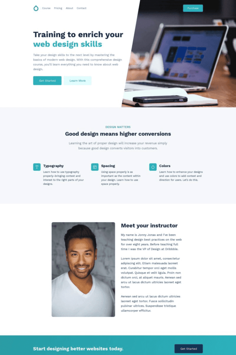 Digital Course Template