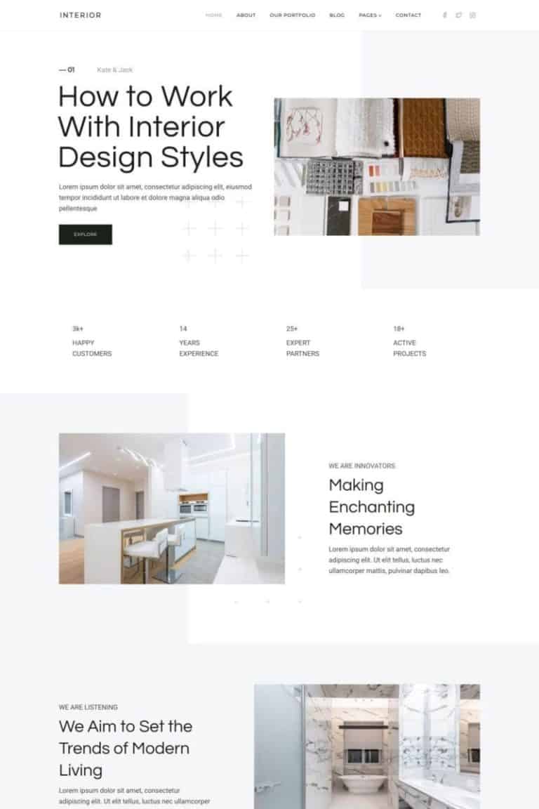 Interior Design Template