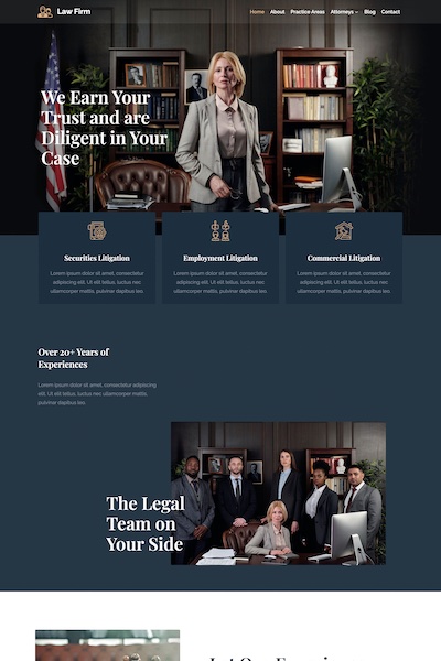 Law Firm Template