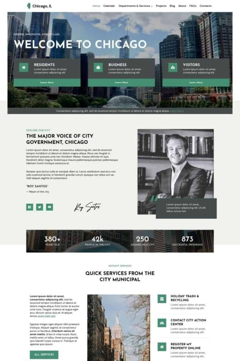 Municipality Template